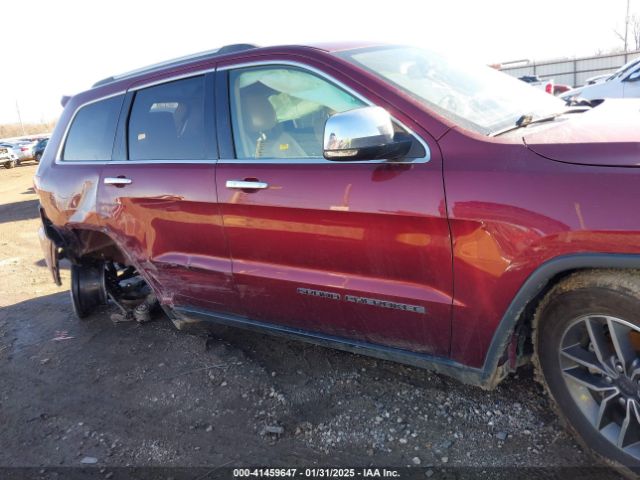 1C4RJEBG1LC170527 Jeep Grand Cherokee Limited 4x2