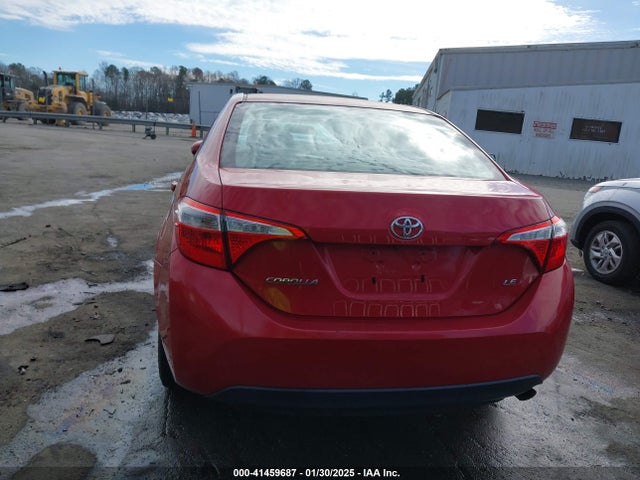 2T1BURHE5EC206896 Toyota COROLLA LE