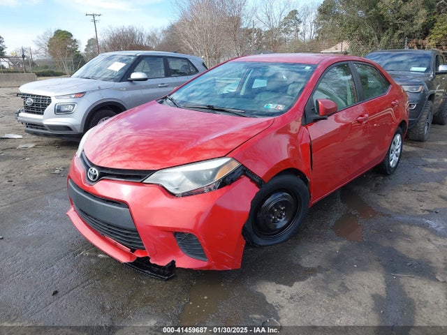 2T1BURHE5EC206896 Toyota COROLLA LE