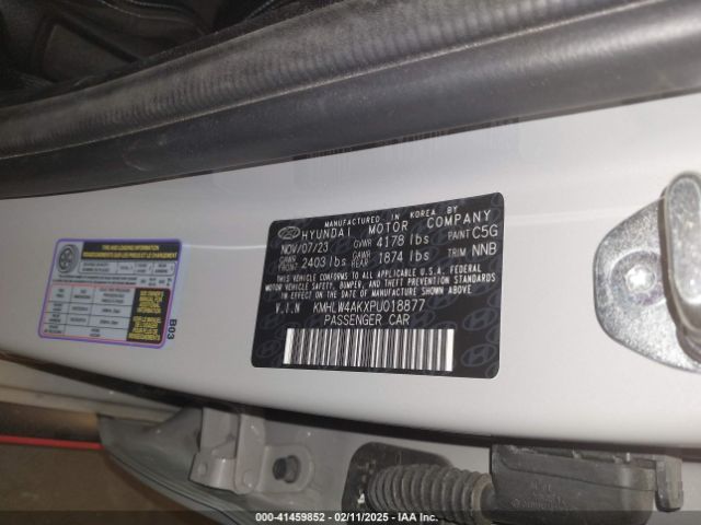 KMHLW4AKXPU018877 Hyundai ELANTRA N