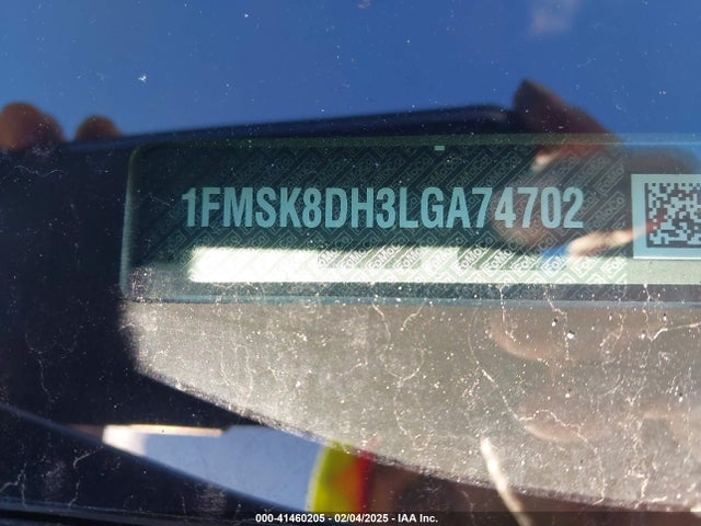 1FMSK8DH3LGA74702 Ford EXPLORER XLT