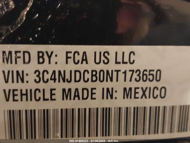 3C4NJDCB0NT173650 Jeep Compass High Altitude 4x4