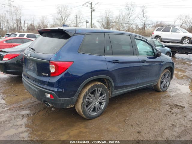 5FNYF8H58LB001516 Honda Passport Awd Ex-l