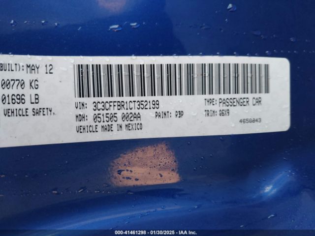 2012 FIAT 500 3C3CFFBR1CT352199 Photo 8