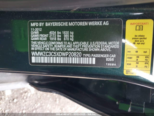 2013 MINI COUNTRYMAN WMWZC3C5XDWP20820 Photo 8