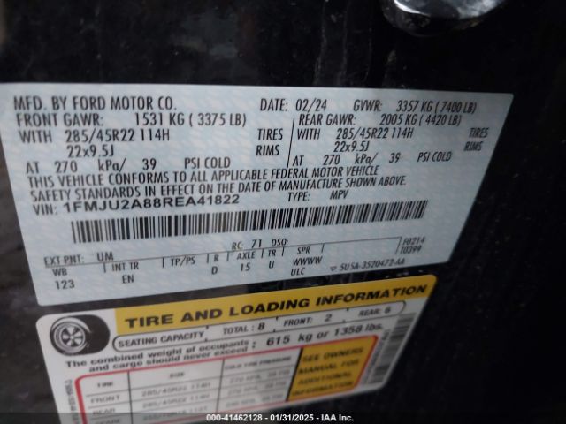 1FMJU2A88REA41822 Ford Expedition Limited