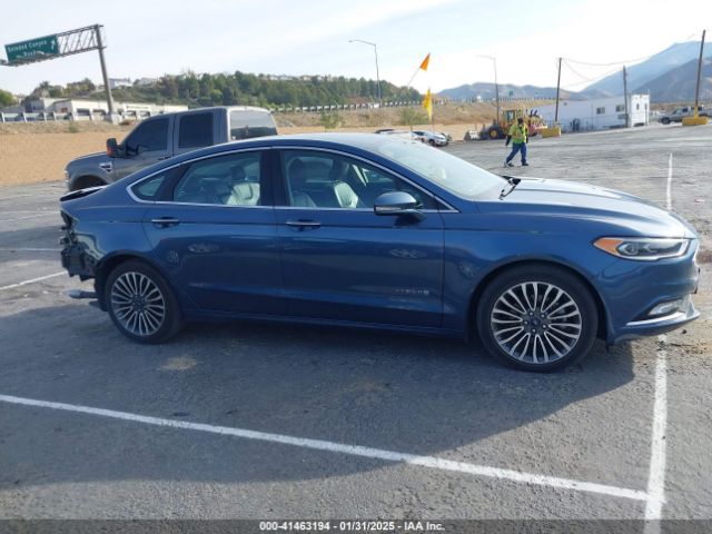 3FA6P0RU9JR120589 Ford Fusion Hybrid Titanium