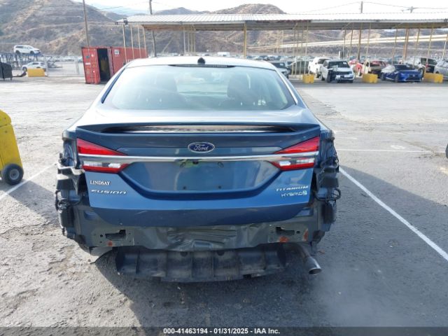 3FA6P0RU9JR120589 Ford Fusion Hybrid Titanium