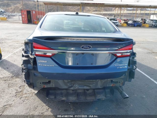 3FA6P0RU9JR120589 Ford Fusion Hybrid Titanium