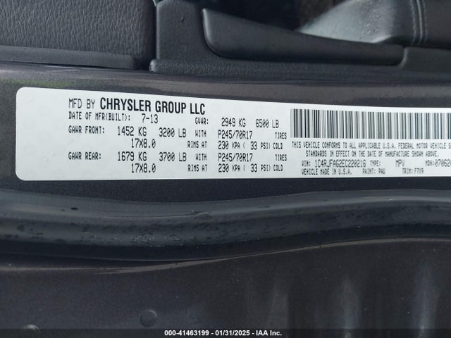 Jeep Grand Cherokee Laredo 2014 1C4RJFAG2EC220216 Image 9