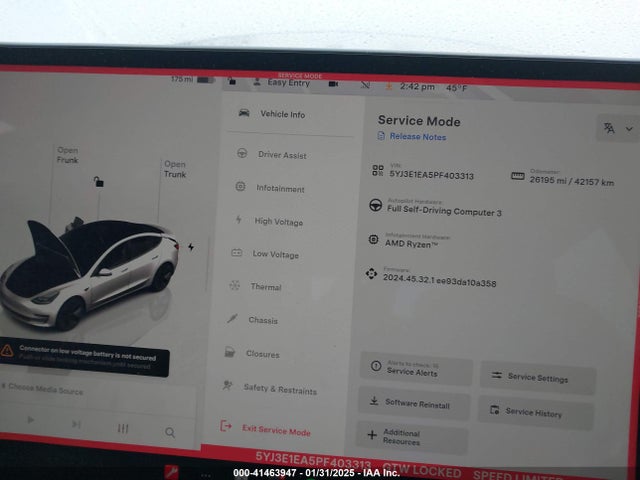 2023 TESLA MODEL 3 5YJ3E1EA5PF403313 Photo 6