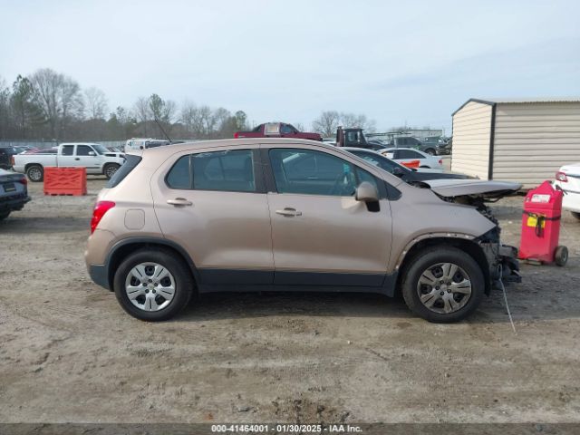 3GNCJKSBXKL122124 Chevrolet TRAX LS