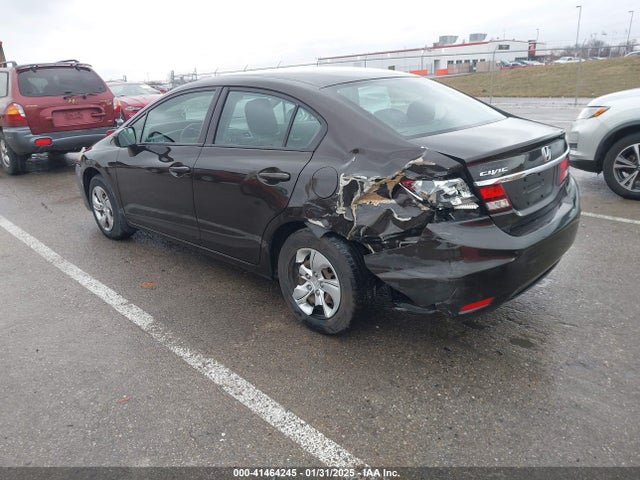 Honda Civic Lx 2014 2HGFB2F51EH554333 Image 3