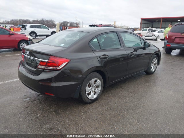 Honda Civic Lx 2014 2HGFB2F51EH554333 Image 4