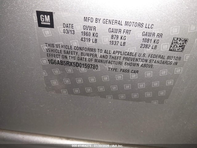 2013 CADILLAC ATS 1G6AB5RX5D0159780 Photo 8