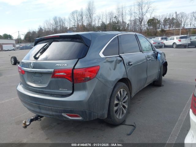 5FRYD4H41GB055833 Acura Mdx Technology   Acurawatch Plus Packages/technology Package