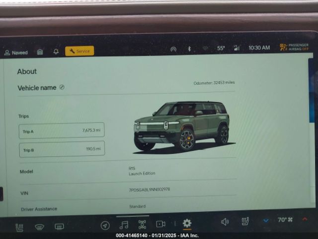 2022 RIVIAN R1S 7PDSGABL9NN002978 Photo 6