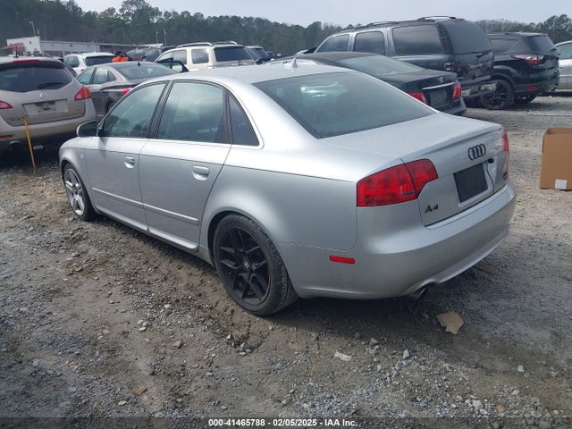 2008 AUDI A4 WAUAF78E78A025847 Photo 2