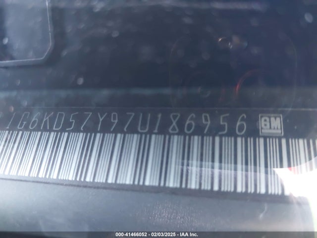 2007 CADILLAC DTS 1G6KD57Y97U186956 Photo 8