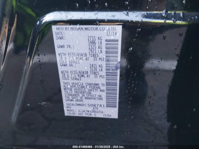 5N1AL0MN0FC508781 Infiniti QX60