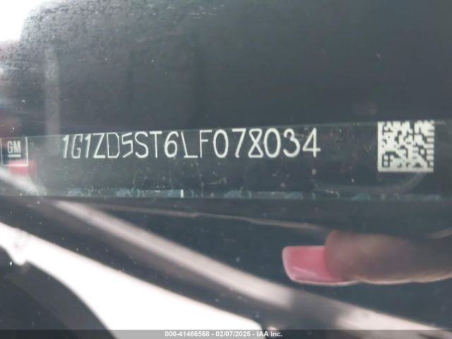 1G1ZD5ST6LF078034 Chevrolet Malibu Fwd Lt