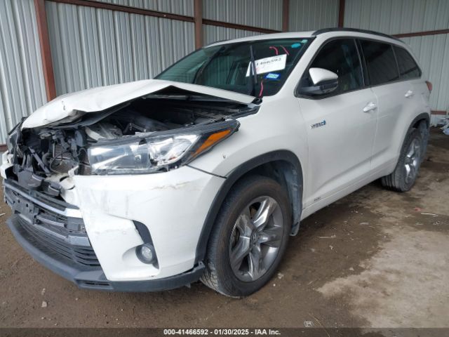 5TDDGRFH1KS055569 Toyota Highlander Hybrid Limited Platinum