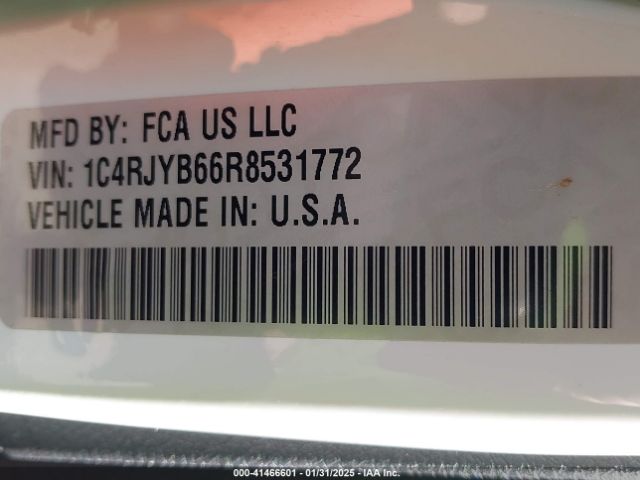 1C4RJYB66R8531772 Jeep Grand Cherokee 4xe