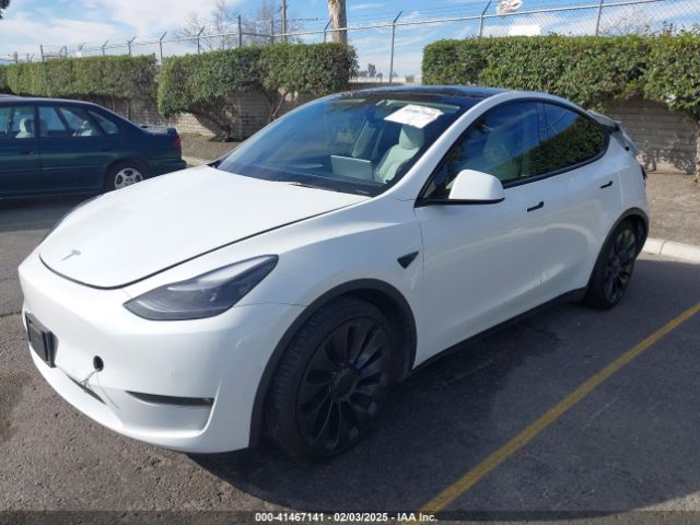 7SAYGDEFXNF568237 Tesla Model Y Performance Dual Motor All-wheel Drive