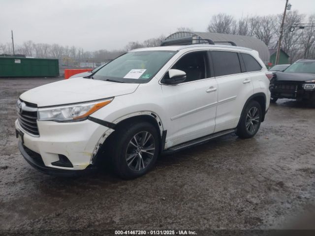 5TDJKRFH5GS352269 Toyota Highlander Xle V6