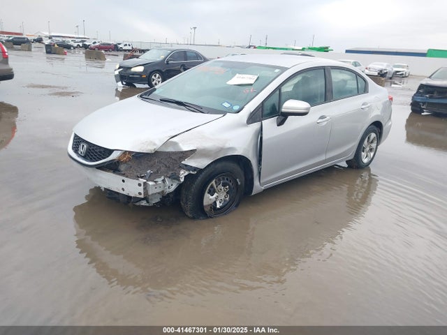 Honda Civic Lx 2014 19XFB2F56EE077294 Image 2
