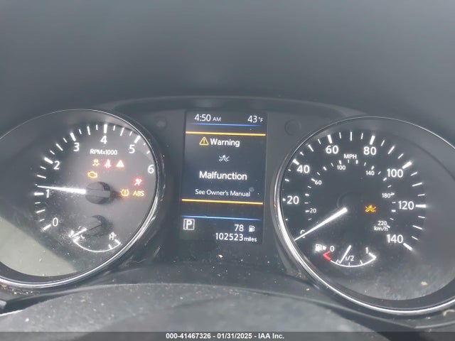5N1AT2MV7JC738192 Nissan ROGUE S