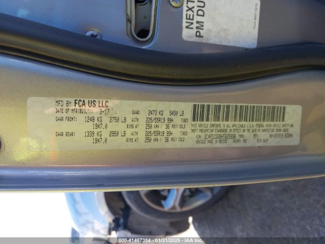 3C4PDCGG9HT625938 Dodge Journey Crossroad Plus