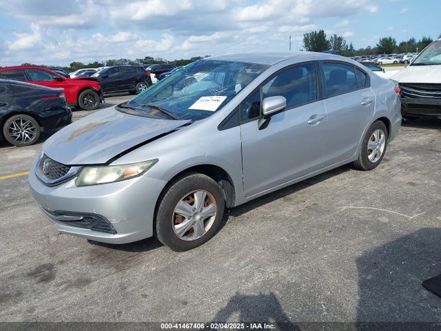 Honda Civic Lx 2015 19XFB2F56FE100543 Image 2