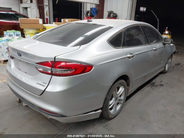 3FA6P0LUXJR170152 Ford Fusion Hybrid Se