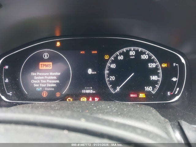 1HGCV1F37KA016393 Honda Accord Sport