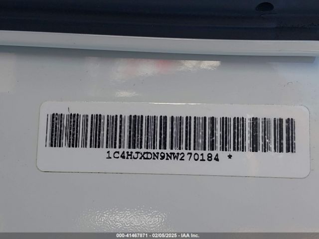 1C4HJXDN9NW270184 Jeep Wrangler Unlimited Sport S 4x4