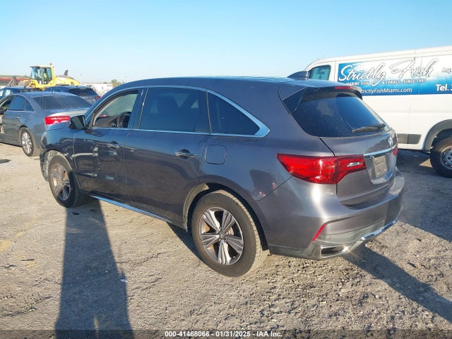 5J8YD3H30KL009923 Acura Mdx Standard