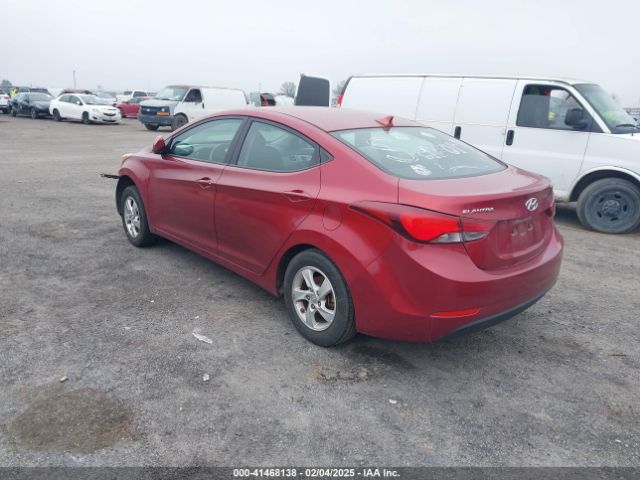 5NPDH4AE4FH581879 Hyundai ELANTRA SE