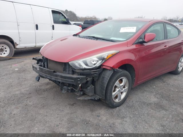 5NPDH4AE4FH581879 Hyundai ELANTRA SE