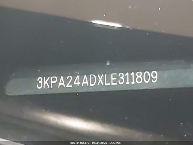3KPA24ADXLE311809 KIA RIO S