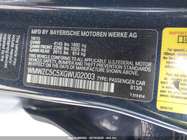 WMWZC5C5XGWU02003 Mini Countryman Cooper S