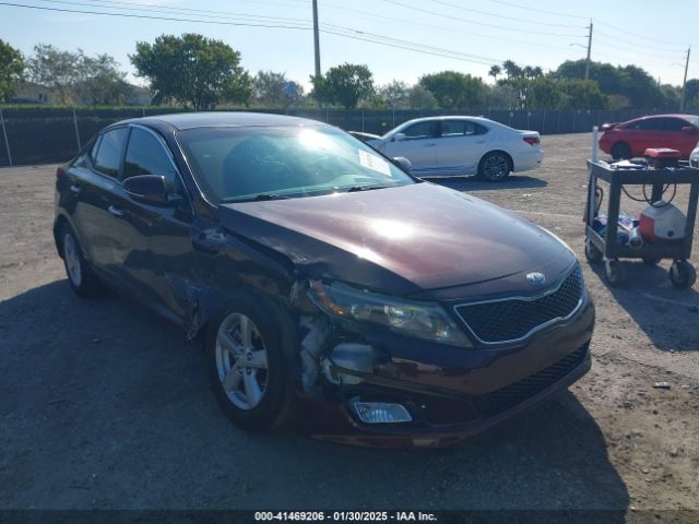 5XXGM4A72FG393352 KIA Optima Lx