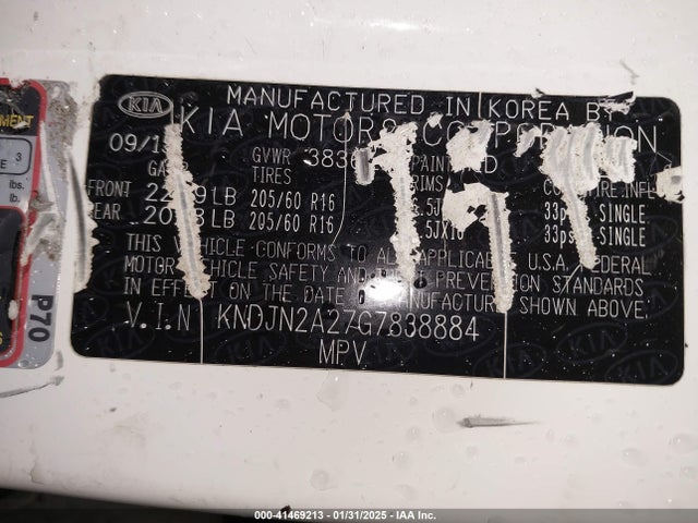 KIA Soul 2016 KNDJN2A27G7838884 Image 9
