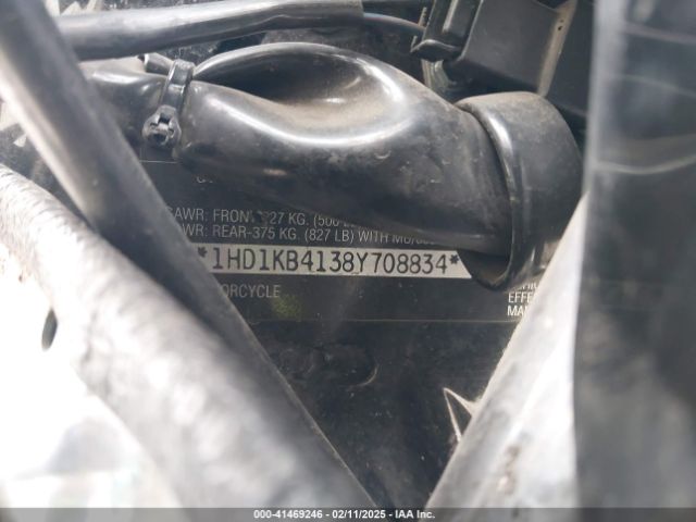2008 HARLEY-DAVIDSON FLHX 1HD1KB4138Y708834 Photo 9