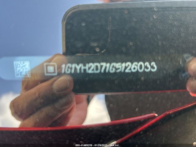 1G1YH2D71G5126033 Chevrolet Corvette Stingray Z51