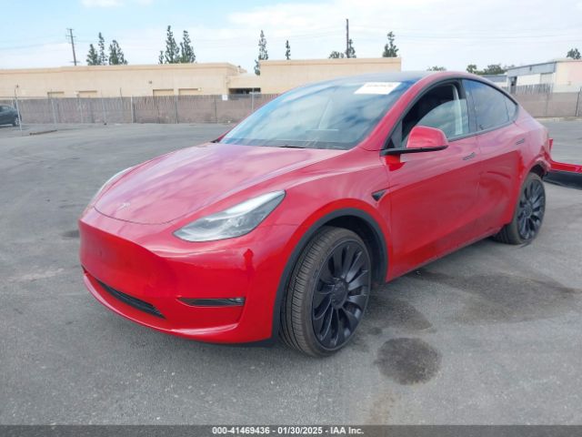 7SAYGDEF7PF976777 Tesla Model Y Performance Dual Motor All-wheel Drive