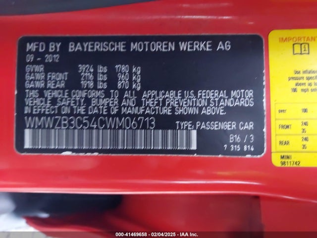 2012 MINI COOPER COUNTRYMAN WMWZB3C54CWM06713 Photo 8