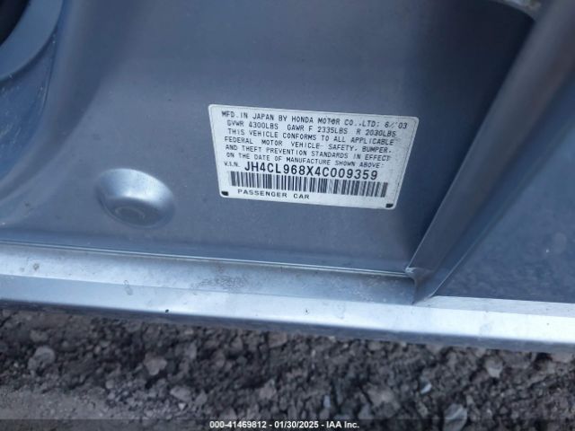 2004 ACURA TSX JH4CL968X4C009359 Photo 8