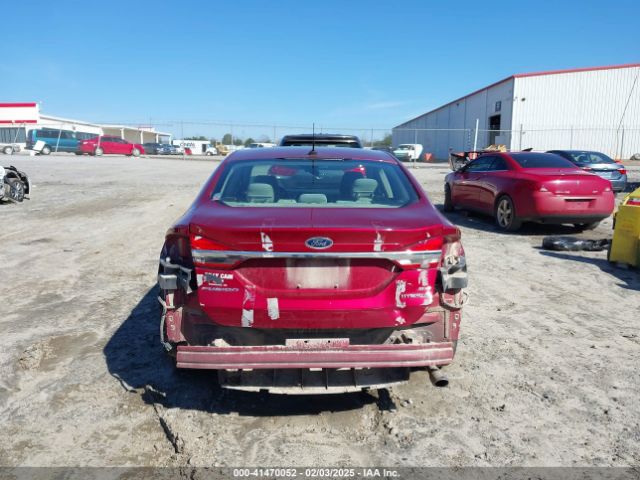 3FA6P0LU1JR243022 Ford Fusion Hybrid Se