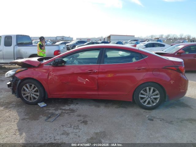 KMHDH4AE6FU304930 Hyundai ELANTRA SE
